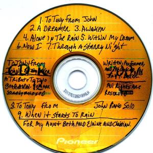 To Tony From John-reprise