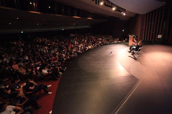 Mark Zuckerberg speaks at Startup School