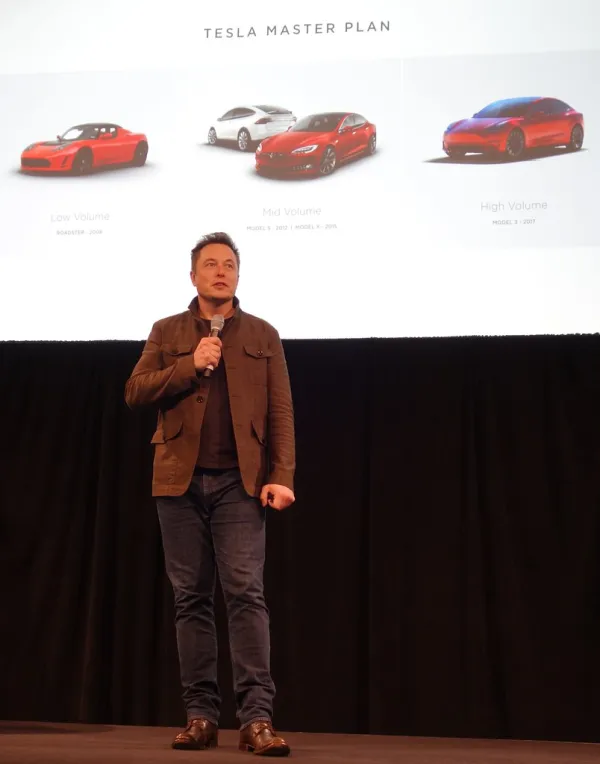 Elon Musk follows through on Tesla's Master Plan