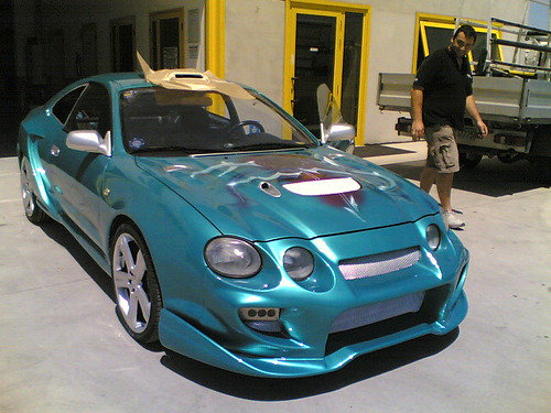 Aerografia Toyota Celica GT4