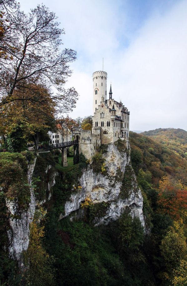 Lichtenstein Castle, Germany: A Real-Life Fantasy Castle.