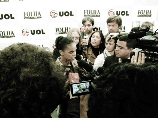 Marina participa de debate da Folha/UOL