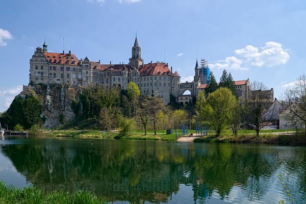 Castle Sigmaringen, Schloß Sigmaringen, Baden-Württemberg, Germany