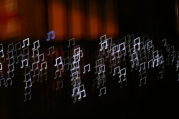 Music Note Bokeh