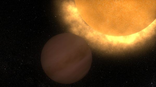 Venus Approaching the Sun