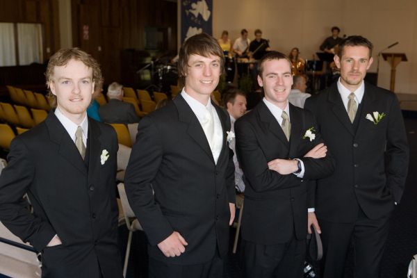 Groom and Groomsmen