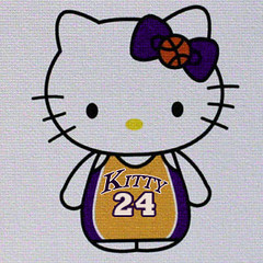 Hello Kitty Lakers Kobe 24