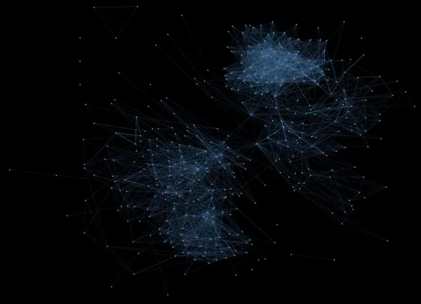 Social Network Map of my Facebook Friends Aug 30 2009 (Nexus)
