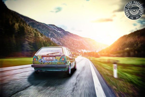 VW Golf MK2 CL Hoodride Ratte BBS RM 012 Automotive car photographer Ronny Light