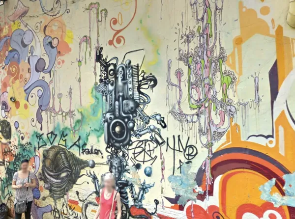 Google Street View - Sao Paulo graffiti