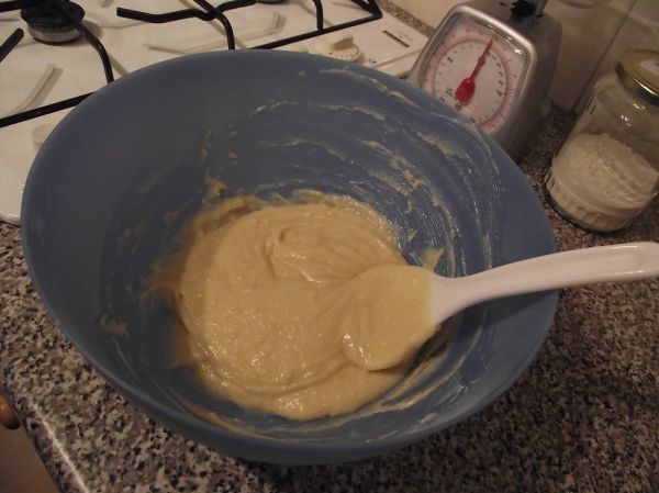 Cake batter