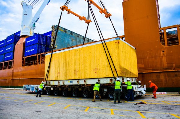 $25 million state-of-the-art cancer treatment equipment moves through JAXPORT