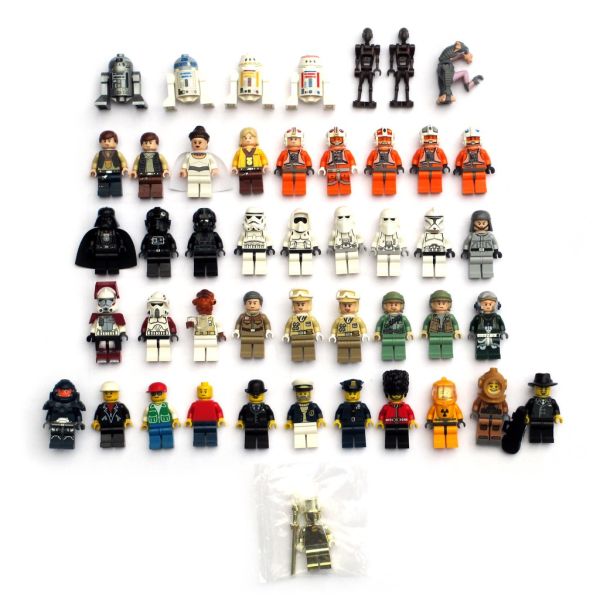Mr. Gold and my other Lego minifigures