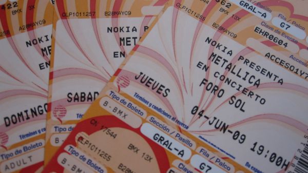 Boletos Metallica @ Foro Sol, México, D.F.