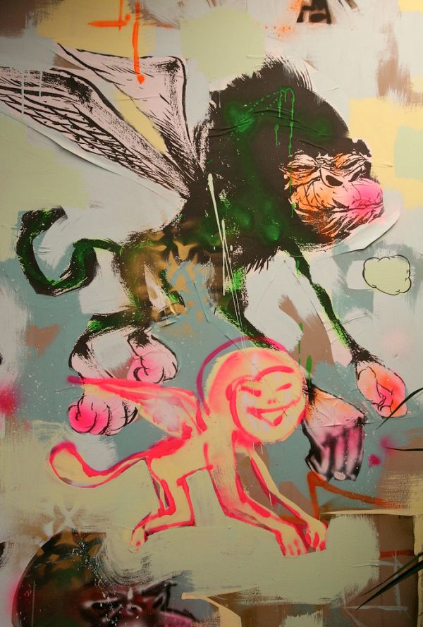 David Choe Mural at Facebook