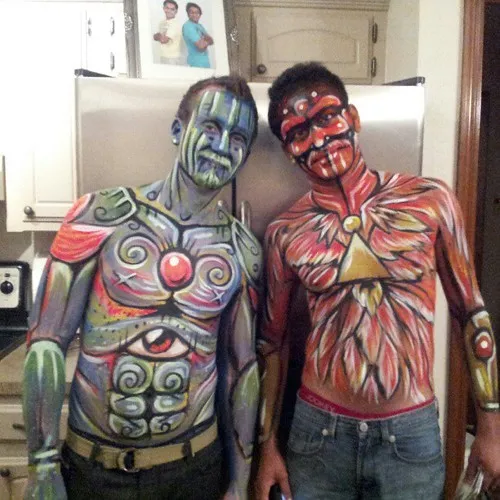 Body Painted Men