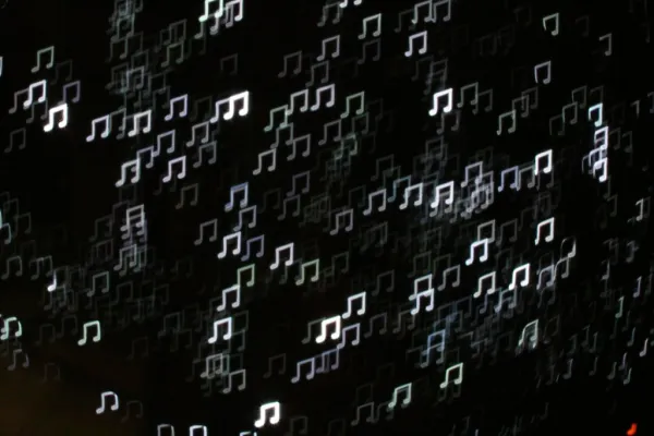 Music Note Bokeh