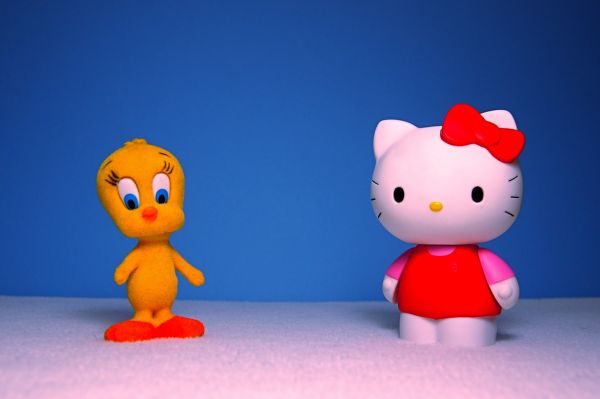Tweety vs. Hello Kitty (17/365)