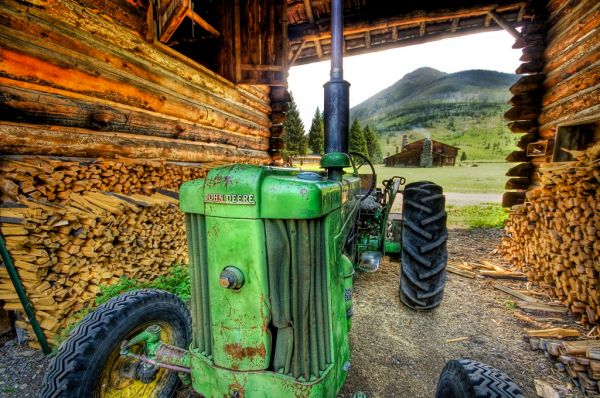 John Deere at the Ranch
