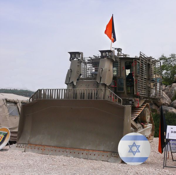 IDF CAT D9R - the nightmare of terrorists