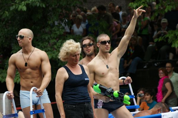 GAY PRIDE AMSTERDAM 2008 - Canal Parade