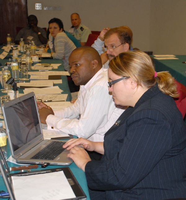 Table Top Exercise - East African partner nations test disaster response during Natural Fire 10 - US Army Africa - 091024