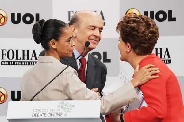 Serra no debate Folha/UOL