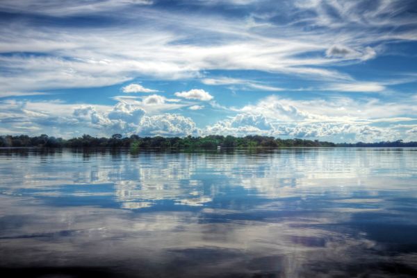 amazon river reflections