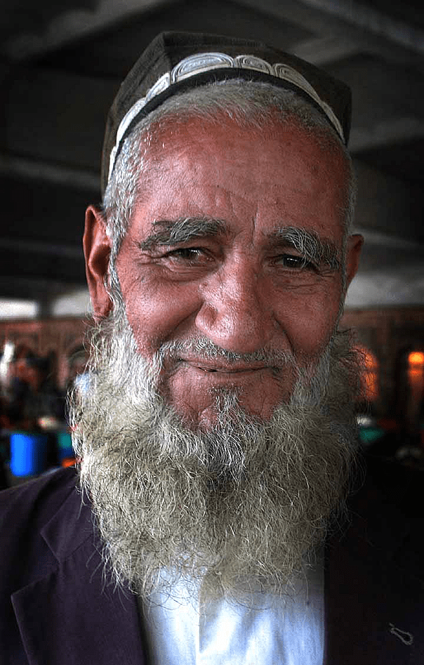 Old man from Tajikistan
