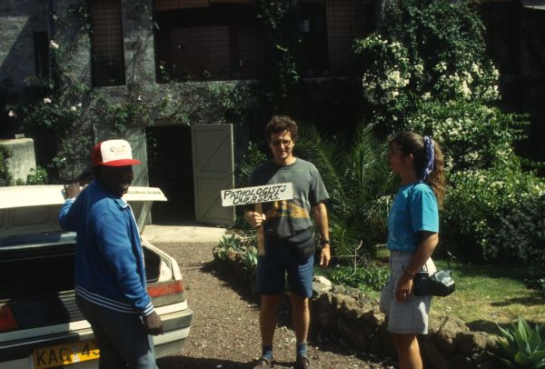 Africa Stephen, Lis, and Thomas