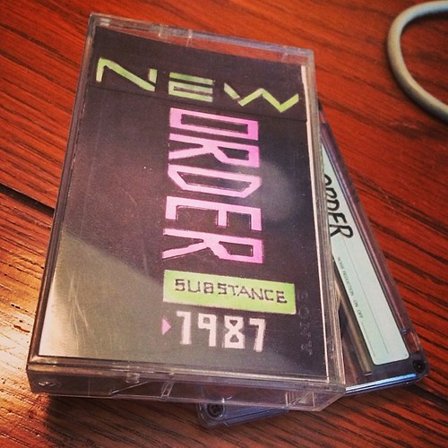 New Order - Substance home-made tape. Great album.