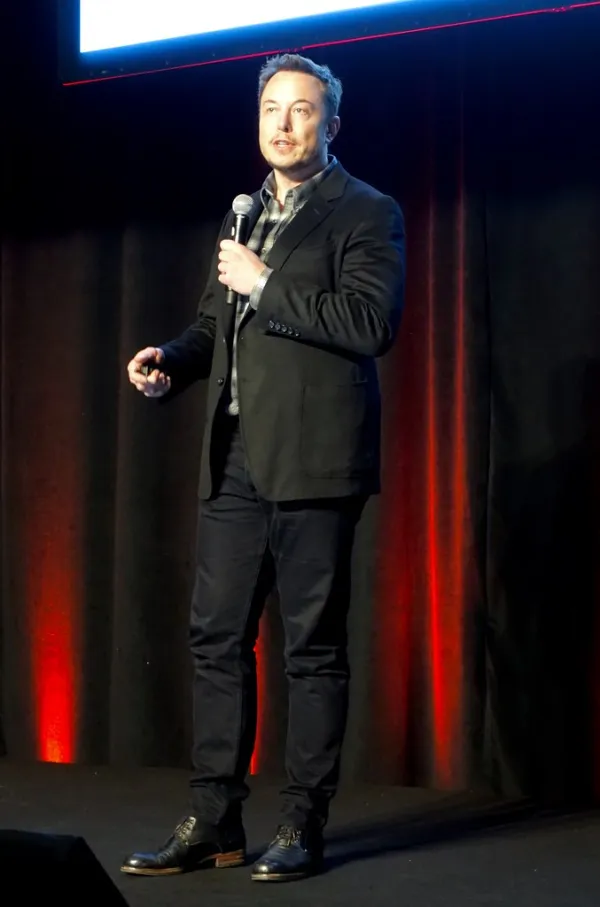 Elon Musk announcing the approval of the Solar City acquisition today