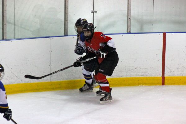 The 2012 Chicago Fury U14 AAA Girls Hockey Team vs Naperville Sabres Boys Pee Wee's in an exhibition game at Rocket Ice Arena in Naperville, Illinois on February 22nd, 2013.
