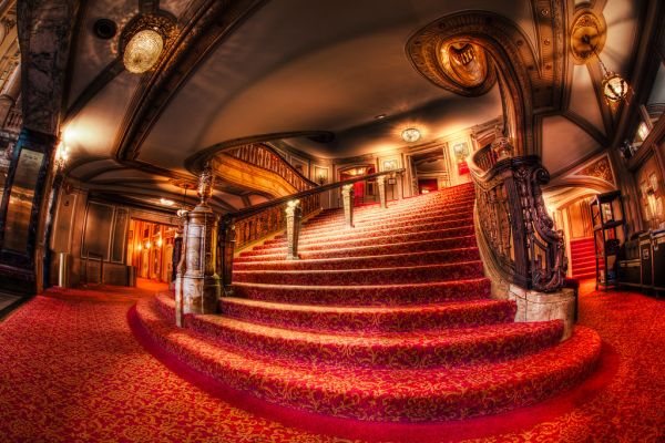 Chicago Theater Stairs