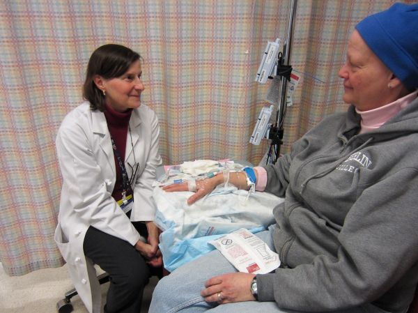 20120120 Chemo Nurse and Patient