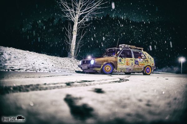 VW Golf MK2 CL Hoodride Ratte Automotive car photographer Ronny Light