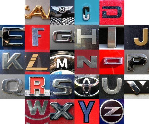 Car letters