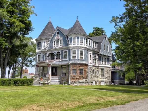 Elmira Ny ~ John Brand Jr. House ~ Historical Queen Anne House