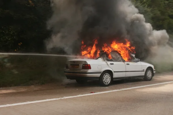 Car on Fire