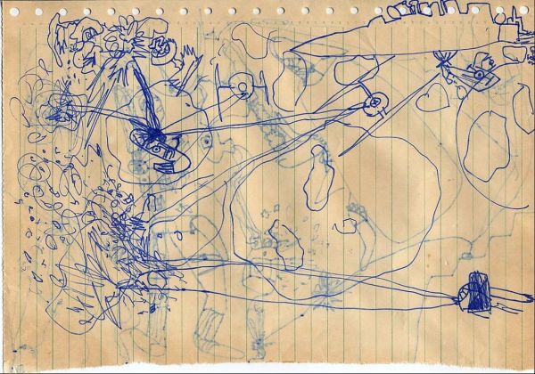 Star Wars space battle, by Dave