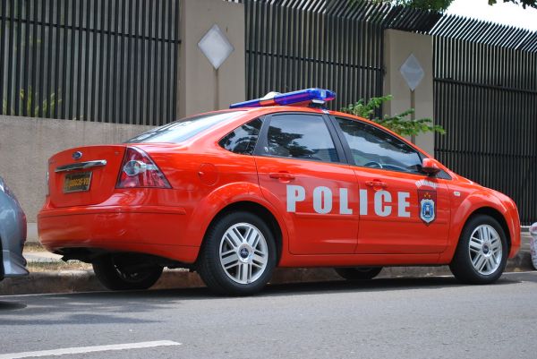 police car