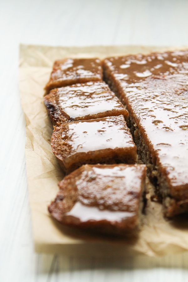 Orange Buckwheat-Flour Squares