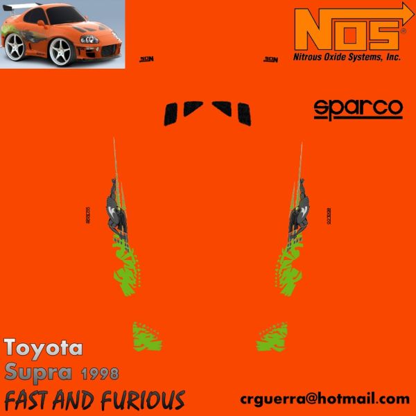 car town toyota supra fast and furious