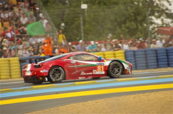 AF Corse's Ferrari 458 Italia Driven by Stephen Wyatt, Michele Rugolo and Sam Bird