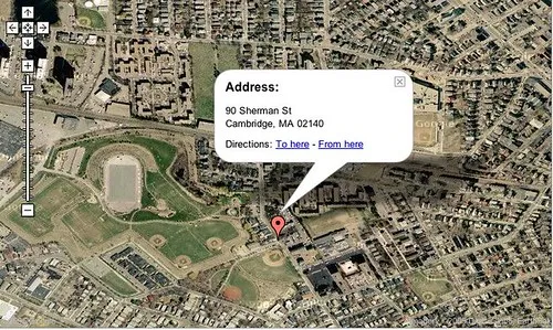 Google Maps Satellite View