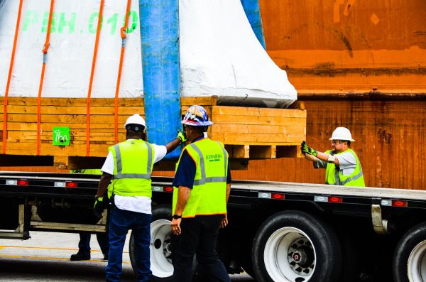 $25 million state-of-the-art cancer treatment equipment moves through JAXPORT