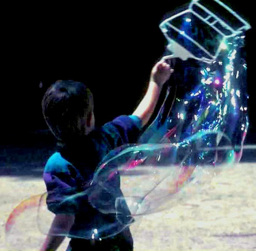 Boy with Bubbles, Summer Fun
