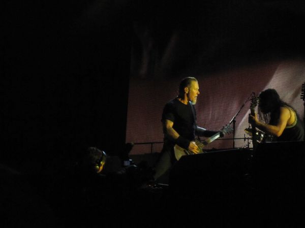 James & Robert ( Metallica @ Foro Sol - Mexico 2009 )