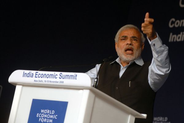 Narendra Modi - India Economic Summit 2008