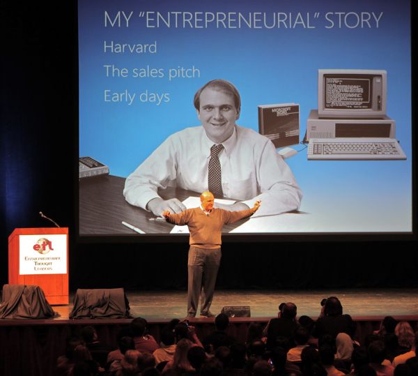 Steve Ballmer on Entrepreneurship